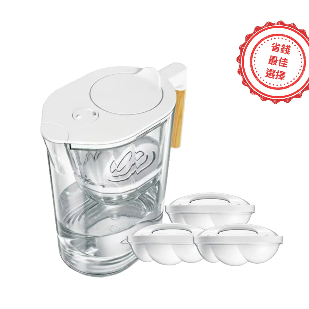 3M WP4000 即淨高效濾水壺【濾淨+軟水】(價格請聯繫我們詢問)